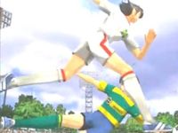 une photo d'Ã©cran de Captain Tsubasa sur Sony Playstation 2